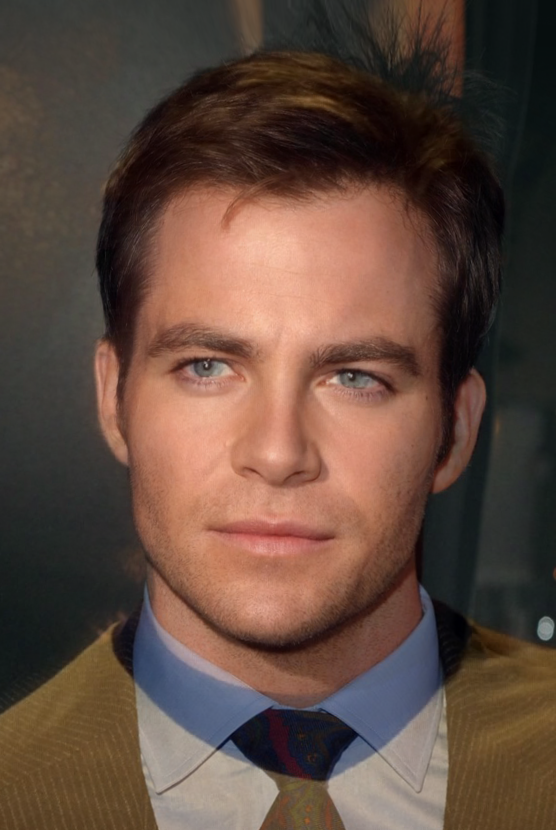 William Shatner and Chris Pine are James T. Kirk