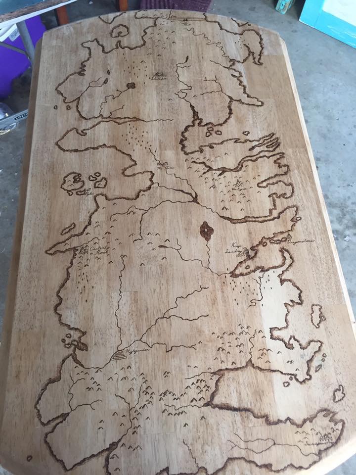 Awesome Game Of Thrones Table That Will Make You Dine Like A Lannister