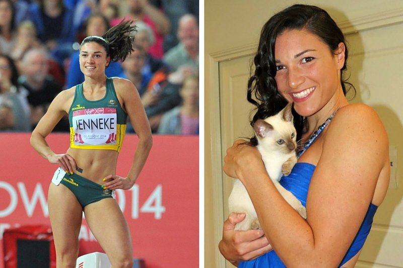 Michelle Jenneke, Hurdler – Australia. Born in Sydney Australia, Michelle was an internet sensation in 2012 after her pre-race warm-up dance was captured during the 2012 Junior World Championships in Barcelona. She has won the 100m Hurdles silver medal at the 2010 Youth Olympics and is ready to take the big stage at the 2016 Olympics this year.