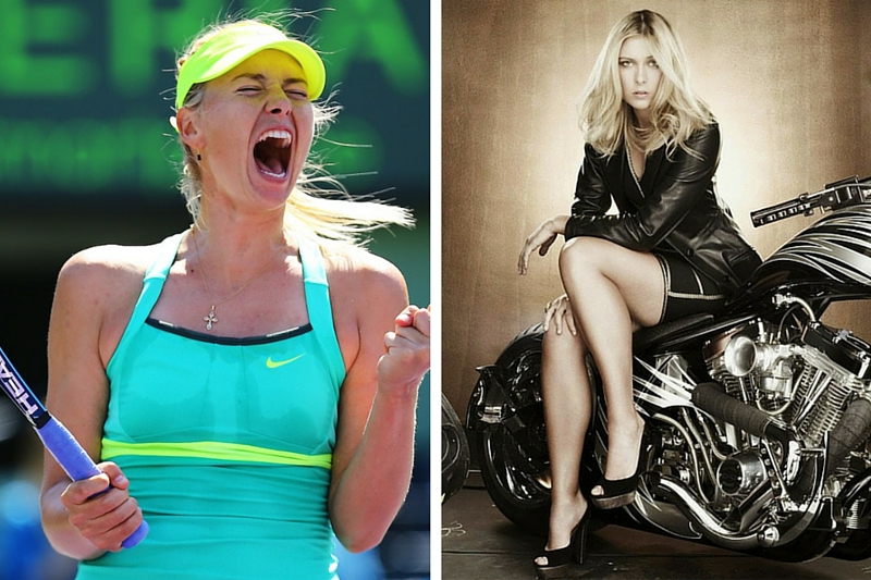 Maria Sharapova, Tennis – Russia. Born in Nyagan, Russia, she started playing tennis when she was a little girl and turned pro when she was only 14. She was ranked as one of the top 5 female tennis players despite having an injured shoulder in 2007. This isn't the first time she’s competed in the Olympics. In the summer of 2012, she won a silver medal in the women’s singles. She is currently ranked 6 in singles and plays; she earned $36,766,149 in prize money since she started playing April 19, 2001, professionally. She is called number 1 tennis player in moaning and her almost orgasmic cries while playing  is what she is most known for.
