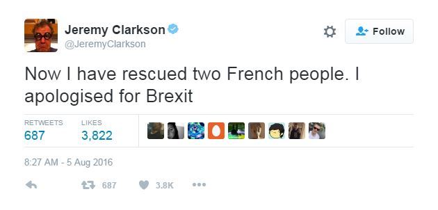 Jeremy Clarkson Surprisingly Becomes A Hero And Saves Lives