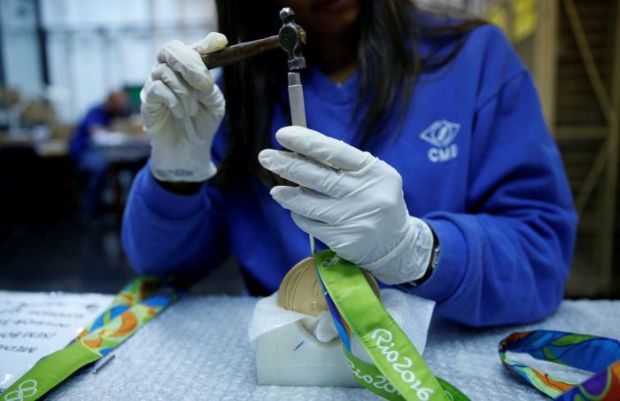 See How The Rio Olympics Medals Are Made