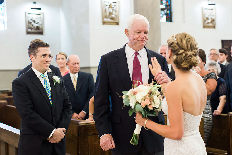 In 2006, Michael Stepien was shot and killed while walking home from work, but this didn’t stop him from attending his daughter’s wedding recently.