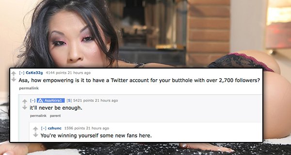 Porn Star Asa Akira Reveals To Be An Awesome Individual