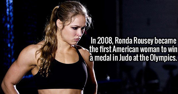 ronda rousey sexy - In 2008, Ronda Rousey became the first American woman to win medal in Judo at the Olympics.