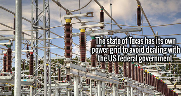 high voltage switchyard - The state of Texas has its own power grid to avoid dealing with the Us federal government Tratie