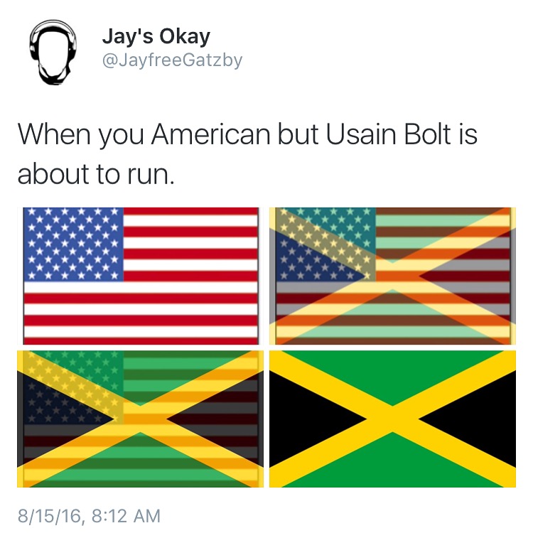 A Small Olympic Themed Black Twitter Gallery