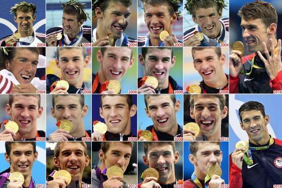 Phelps was diagnosed with attention deficit hyperactivity disorder (ADHD) as a kid. He started swimming as 

a way to channel his energy.