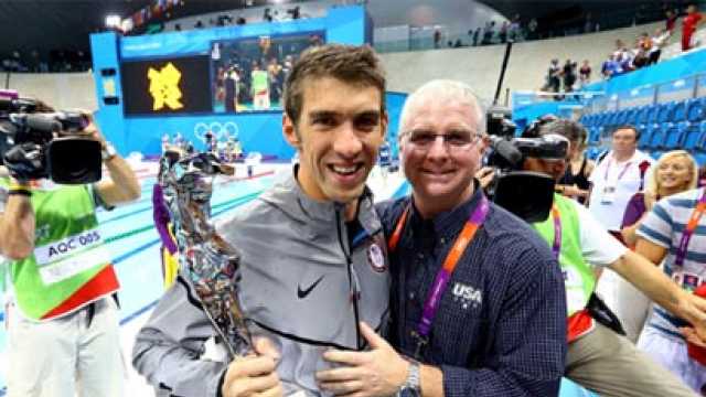 Michael Phelps and his couch Bob Bowman are like a family.