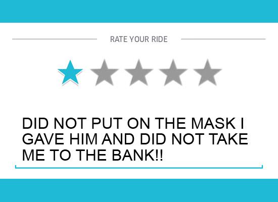 Top 10 One-Star Uber Driver Reviews