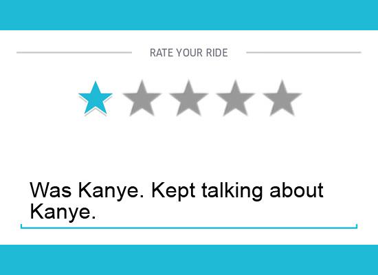 Top 10 One-Star Uber Driver Reviews