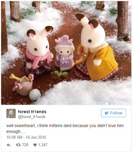 Dark Sylvanian Families Is Dark Humor At Its Best