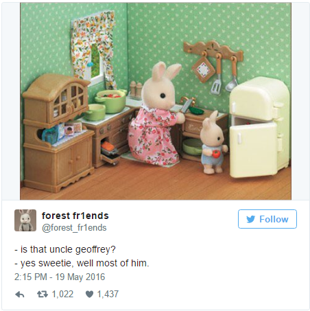 Dark Sylvanian Families Is Dark Humor At Its Best