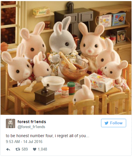 Dark Sylvanian Families Is Dark Humor At Its Best