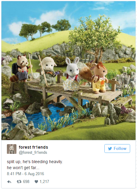 Dark Sylvanian Families Is Dark Humor At Its Best