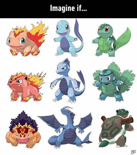 alternate pokemon - Imagine if...