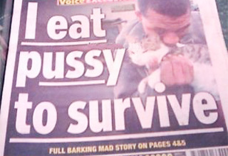 poster - Volle I eat pussy to survive Full Barking Mad Story On Pages 4.5