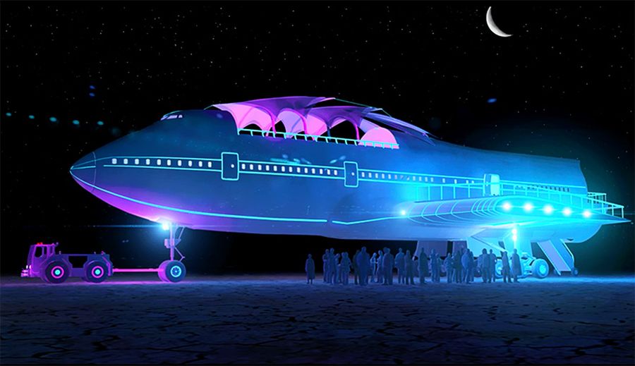 Big Imagination started ''The 747 Project'' in order to create something special out of a Boeing 747.