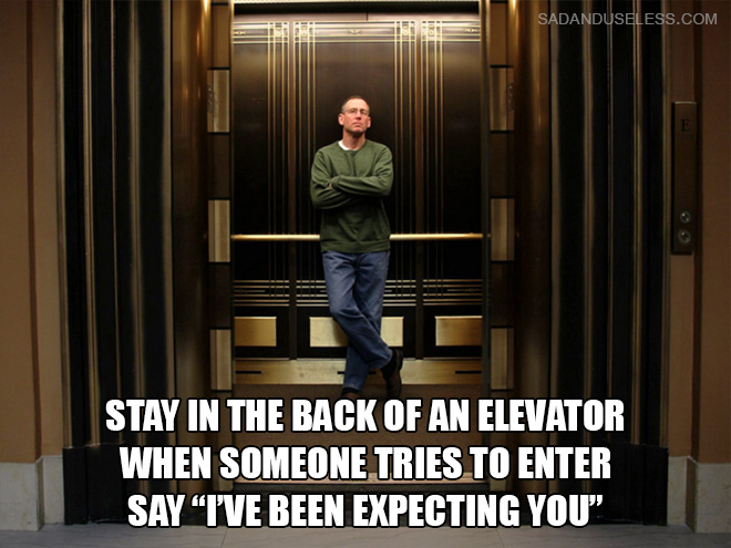 Best Jokes You Can Do In An Elevator.