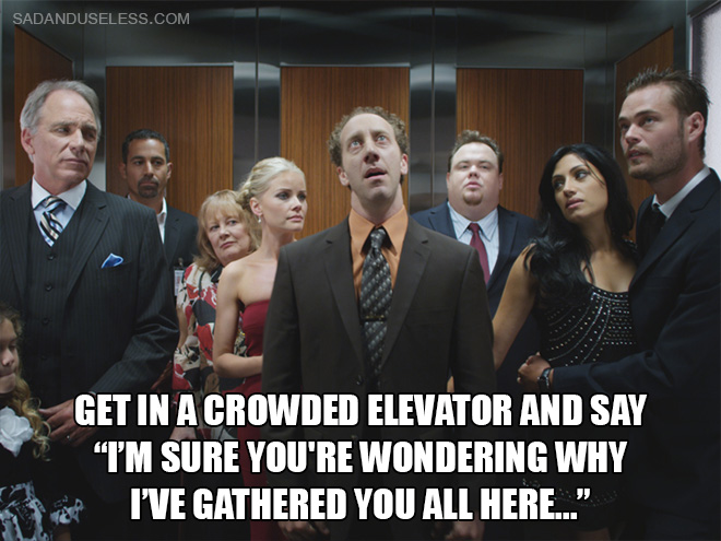 Best Jokes You Can Do In An Elevator.