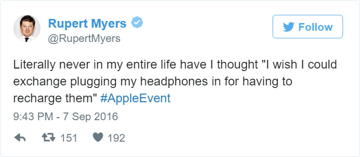 37 Funniest Reactions To The iPhone 7 Reveal