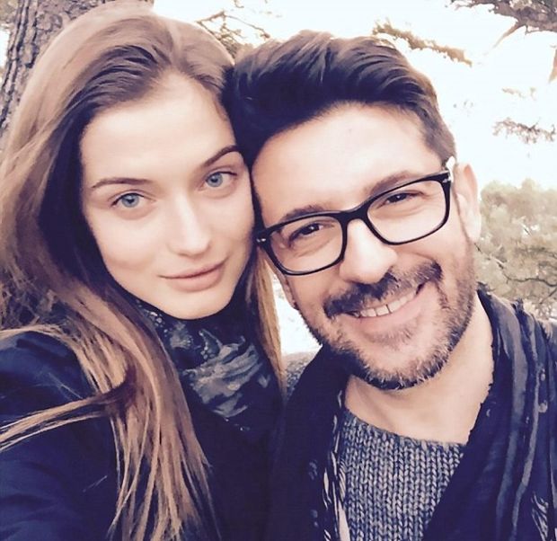 Italian business man Gianluca Cervara married this beautiful Ukrainian model,  Anna Zaiachkivska in December.