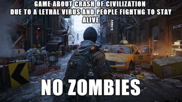 division e3 - Game About Crash Of Civilization Due To A Lethal Virus And People Fightng To Stay Alive No Zombies