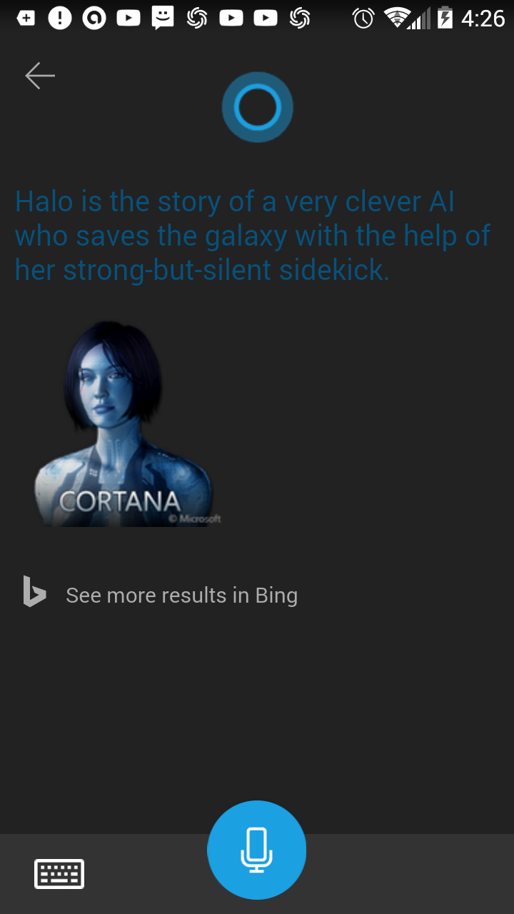 fuck you cortana - O O O O Ooo @ Halo is the story of a very clever Al who saves the galaxy with the help of her strongbutsilent sidekick. Cortana Microsoft See more results in Bing,