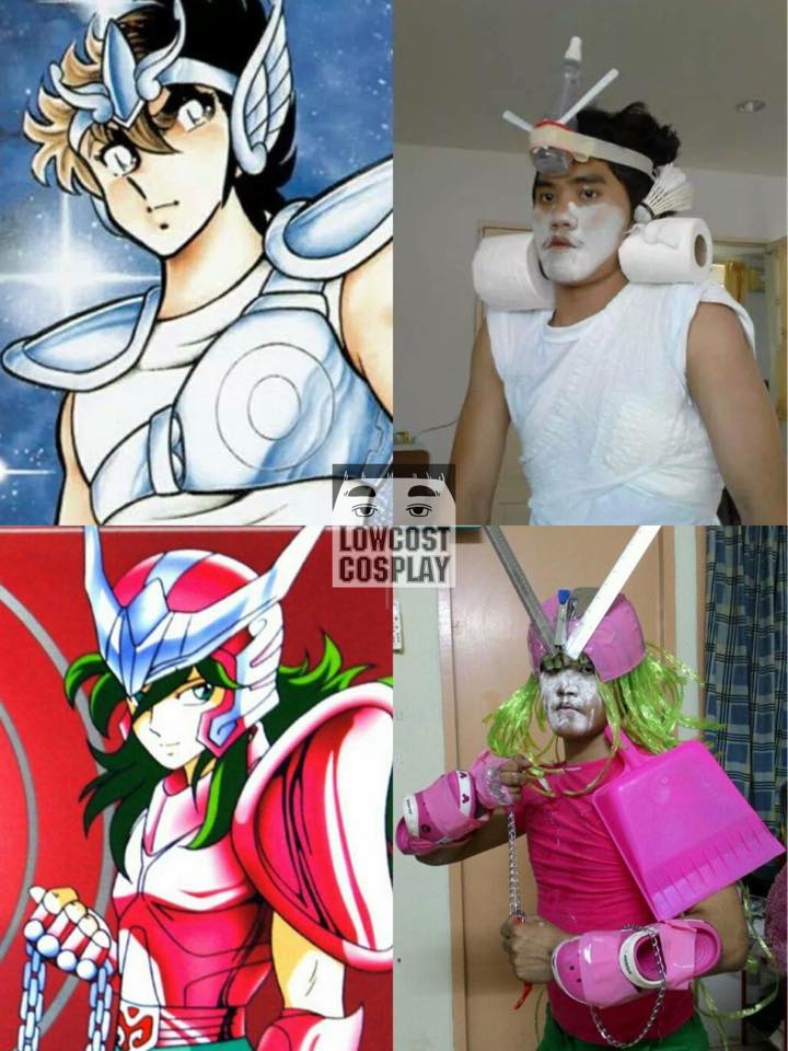 Dude Hilariously Trolls With Cheap Cosplay