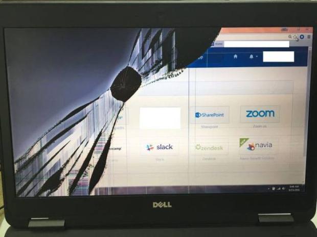 technology screen - 20 Point zoom slack Drondesk navia Dell