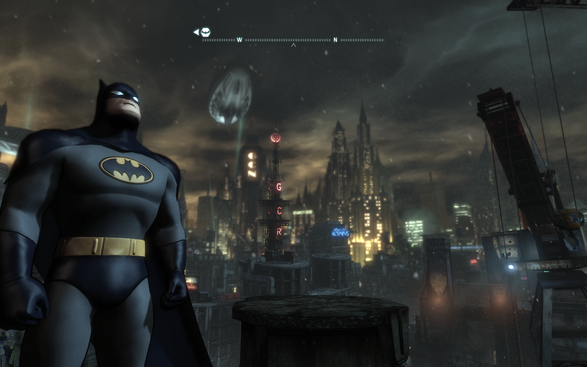 arkham city animated batman
