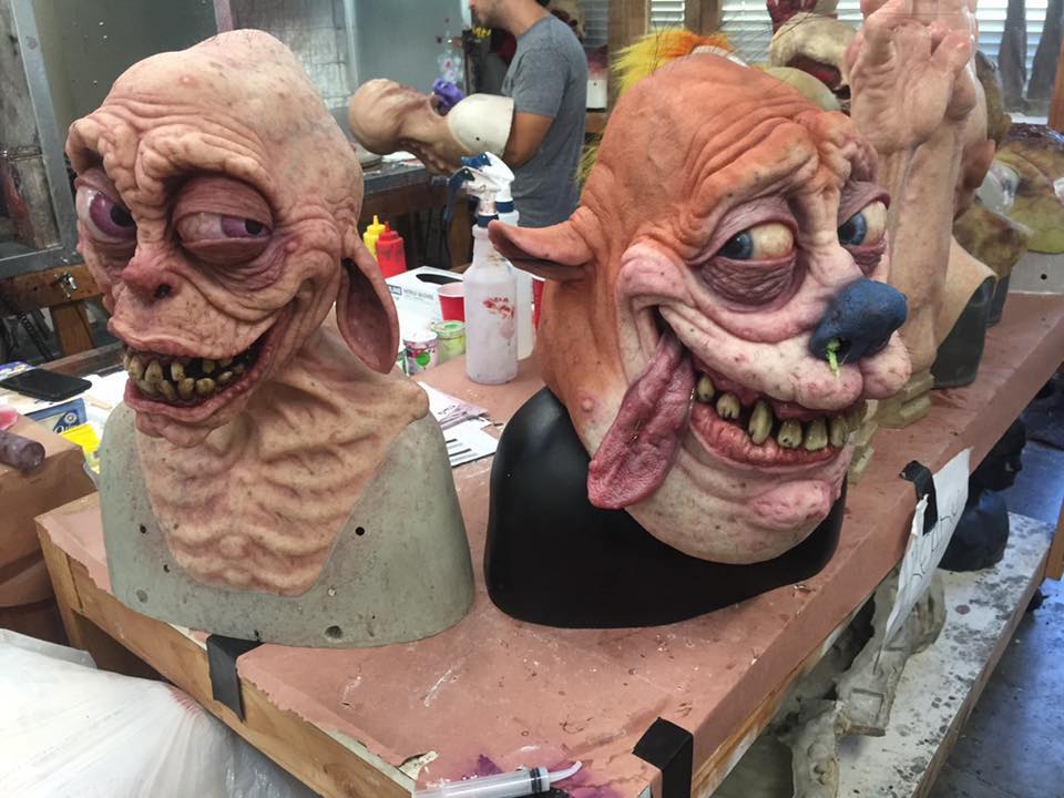 ren and stimpy sculpture