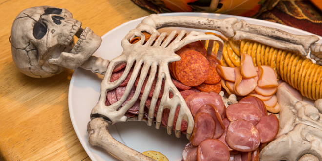 halloween food display