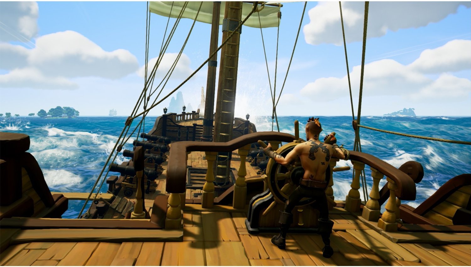 sea of thieves in game