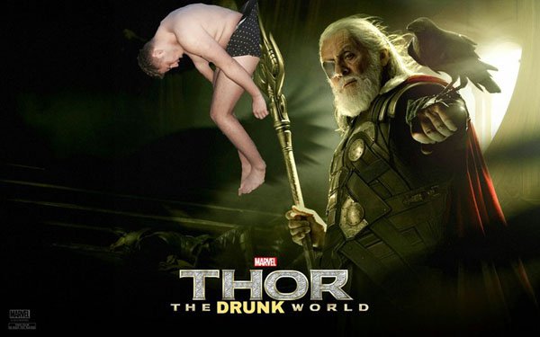 odin wallpaper thor - Marvel Thor. The Drunk World