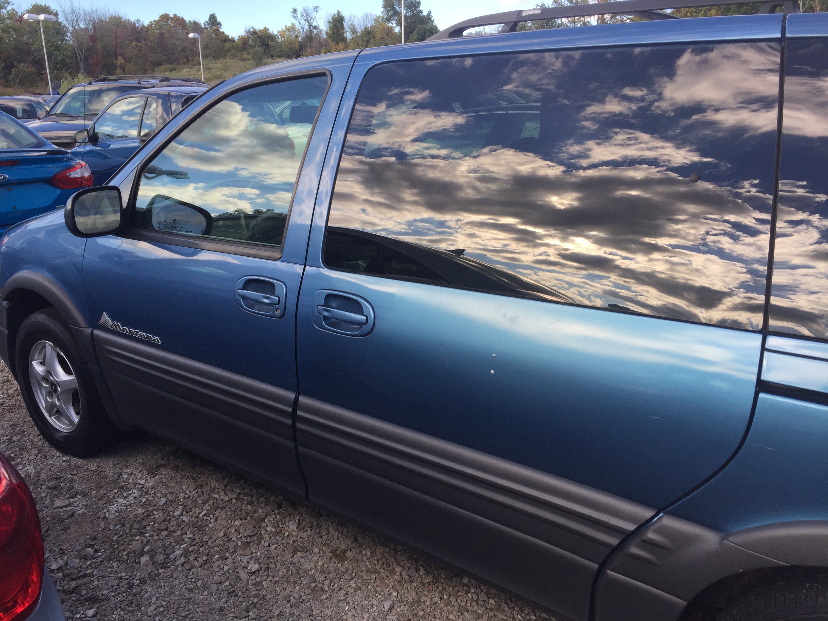 This blue van sold to a dealership.