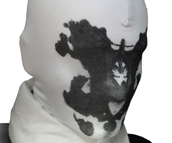 Moving inkblot Rorschach masks - $30+