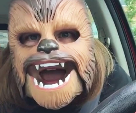 That talking Chewbacca mask that was viral a few months back - $27