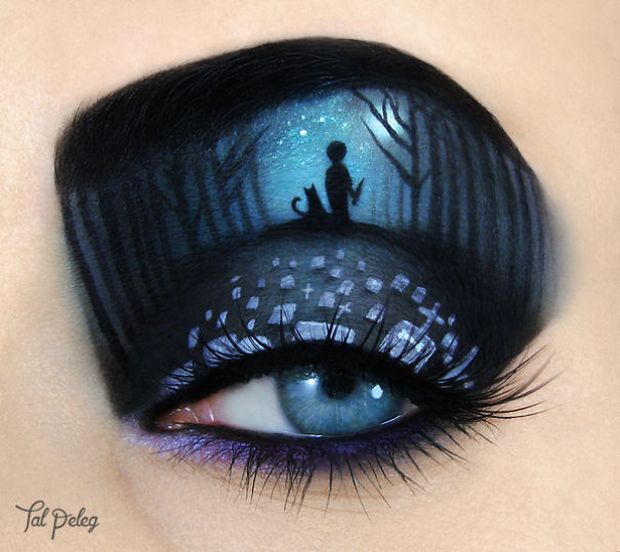 Halloween Make Up That Will Open Your Eyes