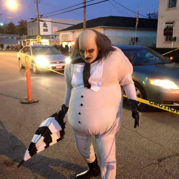 halloween funny penguin costume