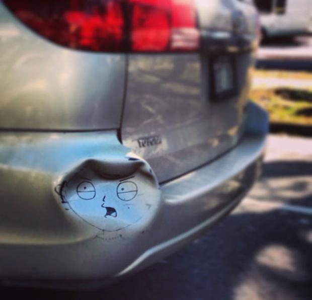 funny car dents