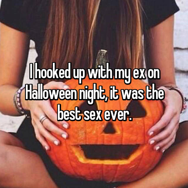 whisper - Thooked up with my ex on Halloween night, it was the best sex ever.