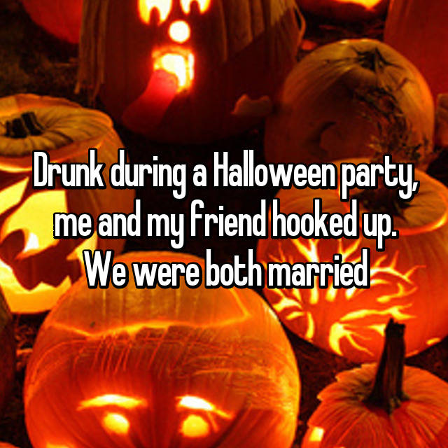 whisper - calabaza - Drunk during a Haloween party, me and my friend hooked up We were both married