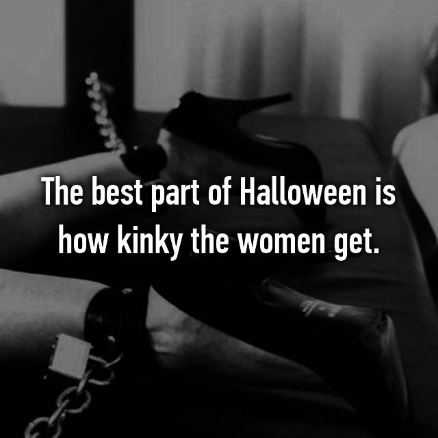 Sexy Halloween Confessions That Will Make Even Your Hair Stand On End