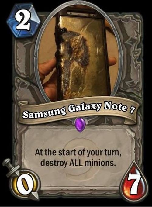 funny gaming memes - hearthstone power creep - nsung Galaxy Note > Sam At the start of your turn, destroy All minions.