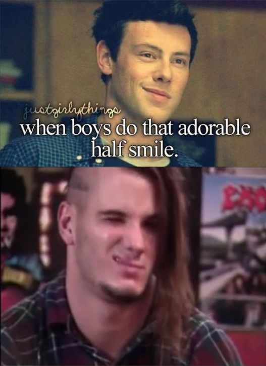 boys do memes - justgirly things when boys do that adorable . half smile.