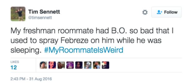 People Tweet About The Worst Roommates They Ever Had