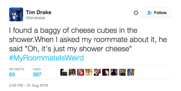 People Tweet About The Worst Roommates They Ever Had