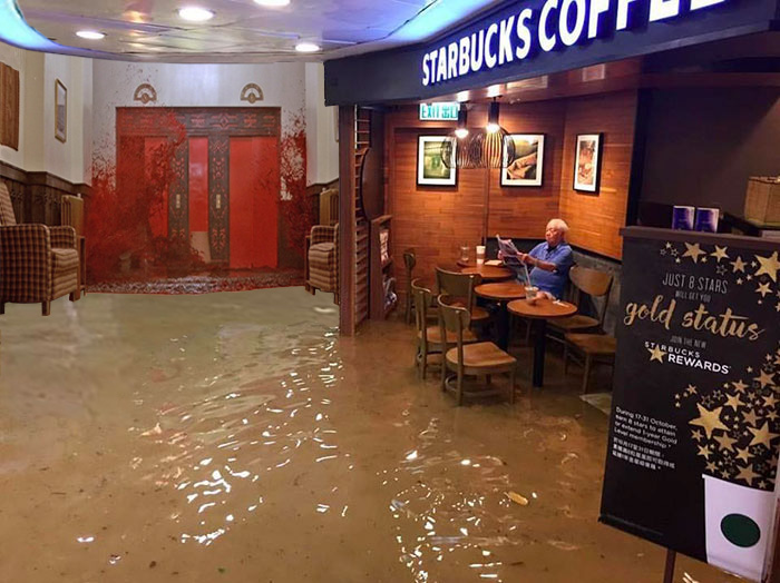 chai wan flood starbucks - Starbucks Coptu Just 8 Stars gold status Starewards