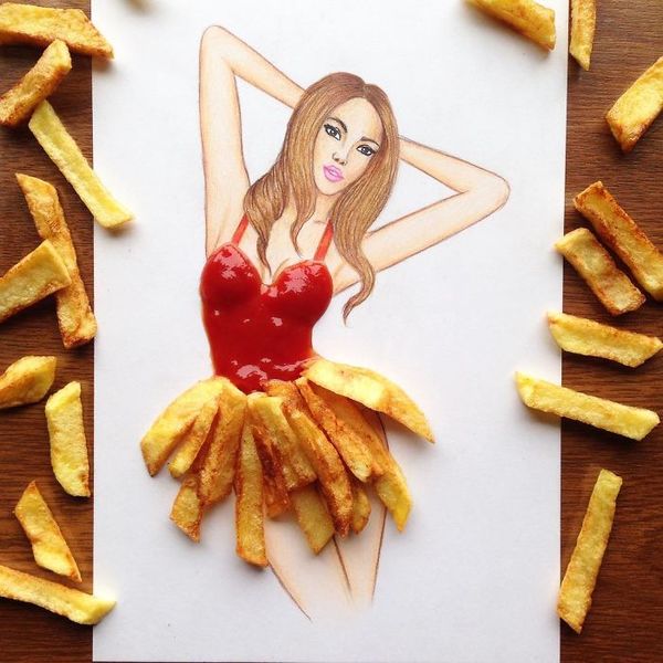 Artist Makes 3D Pictures Using Everyday Items